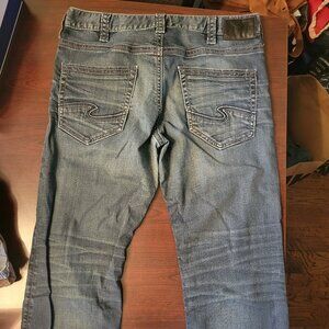 Men's Silver Zac Jeans 33x34